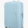American Tourister Soundbox Spinner Trillekoffert 97L, Pastel Blue