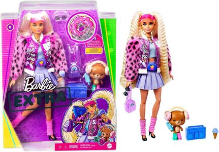 Barbie Extra Dukke 8 - Med Blonde Fletter