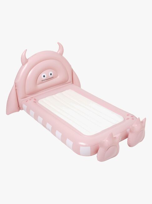 SUNNYLiFE  Oppblåsbar Barneseng, Monster Pink