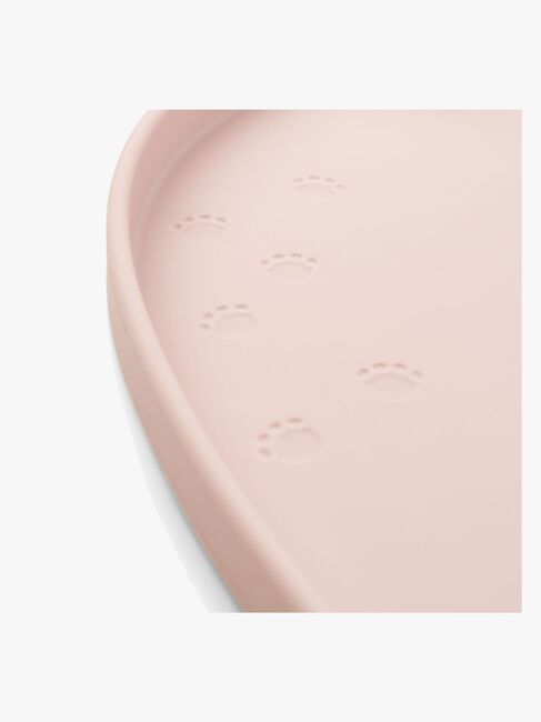 Done By Deer Elphee Spisebrikke med Kant Silikon, Powder