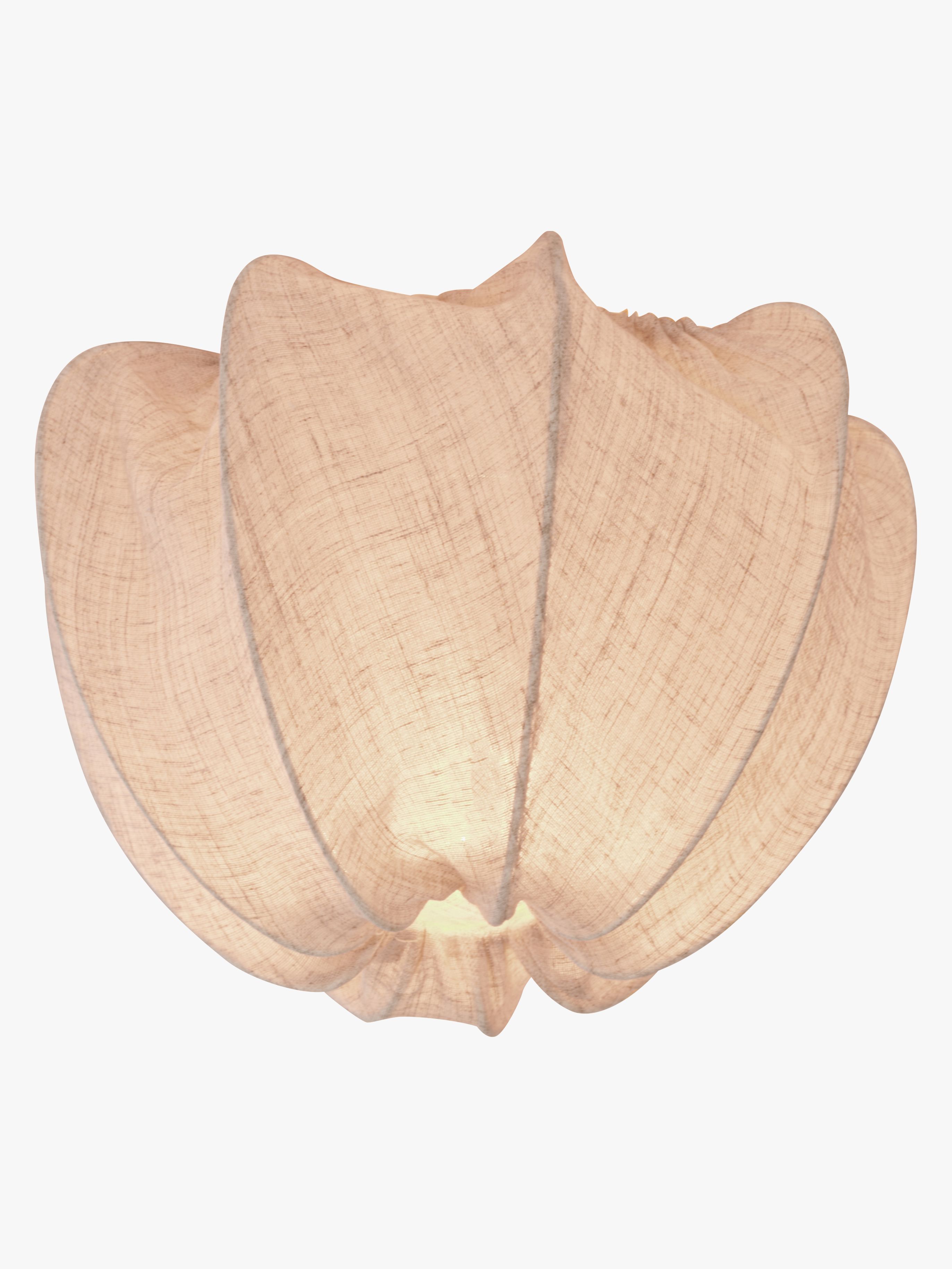 Watt & Veke Anna Mini Lampeskjerm, Linen Natural - Taklamper - Stål,Lin