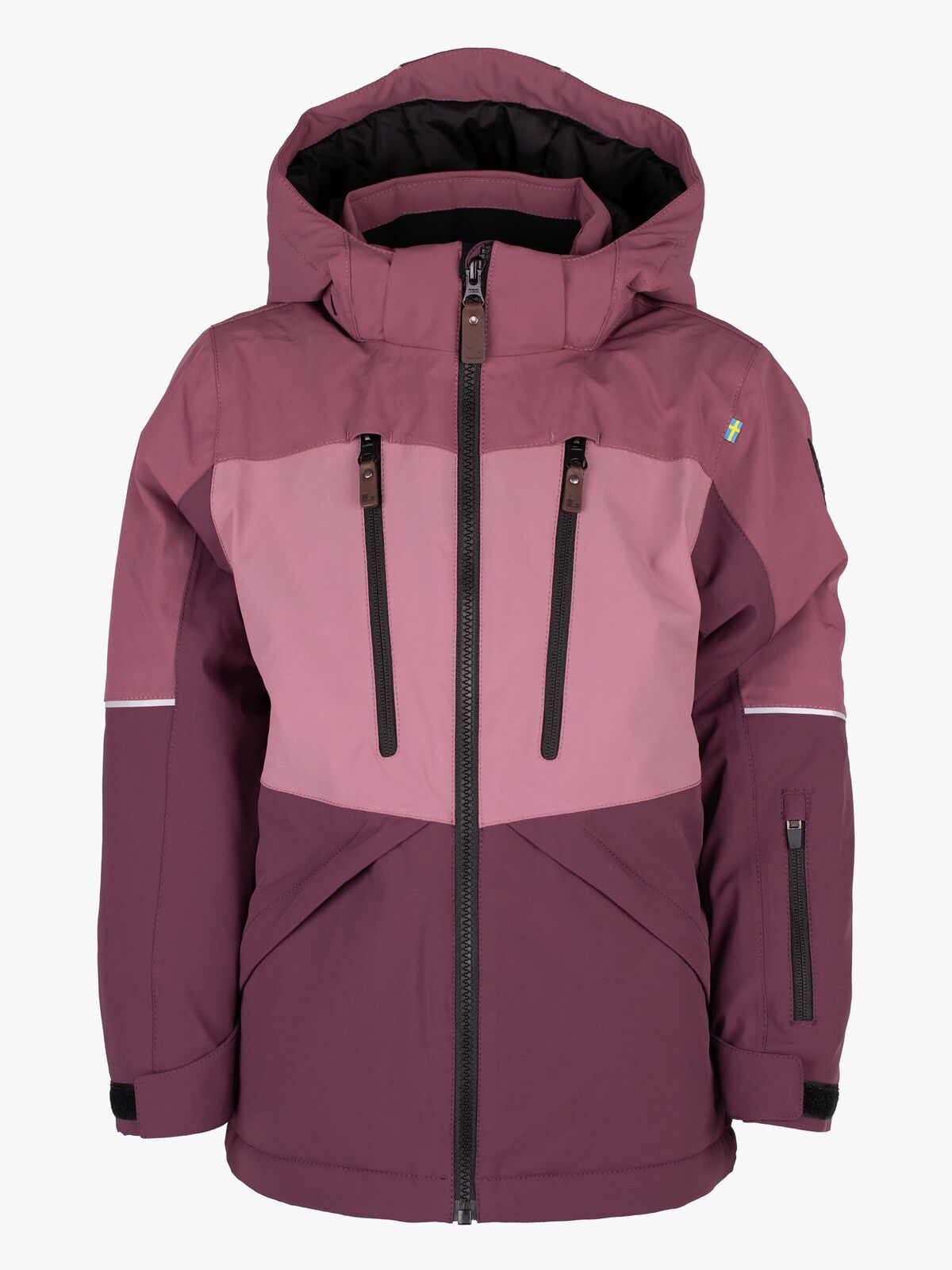 Lindberg Alpine Vinterjakke, Dry Rose/Plum