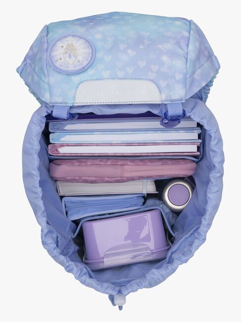 Beckmann Classic Ryggsekk 22L, Unicorn Princess Ice Blue