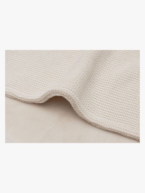 Jollein Teppe 75x100 cm Basic Knit/Velvet, Oatmeal
