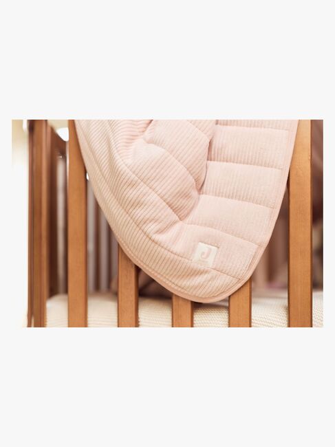 Jollein Teppe 75x100 cm Velvet Rib, Wild Rose