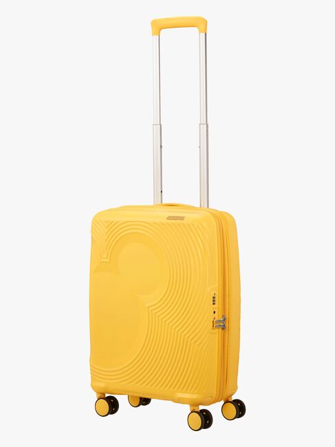 American Tourister Mickey Magic Spinner Koffert 37-44L, Flower Yellow