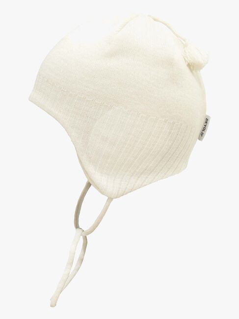 Devold HILDRE MERINO BEANIE BABY Lue, Offwhite