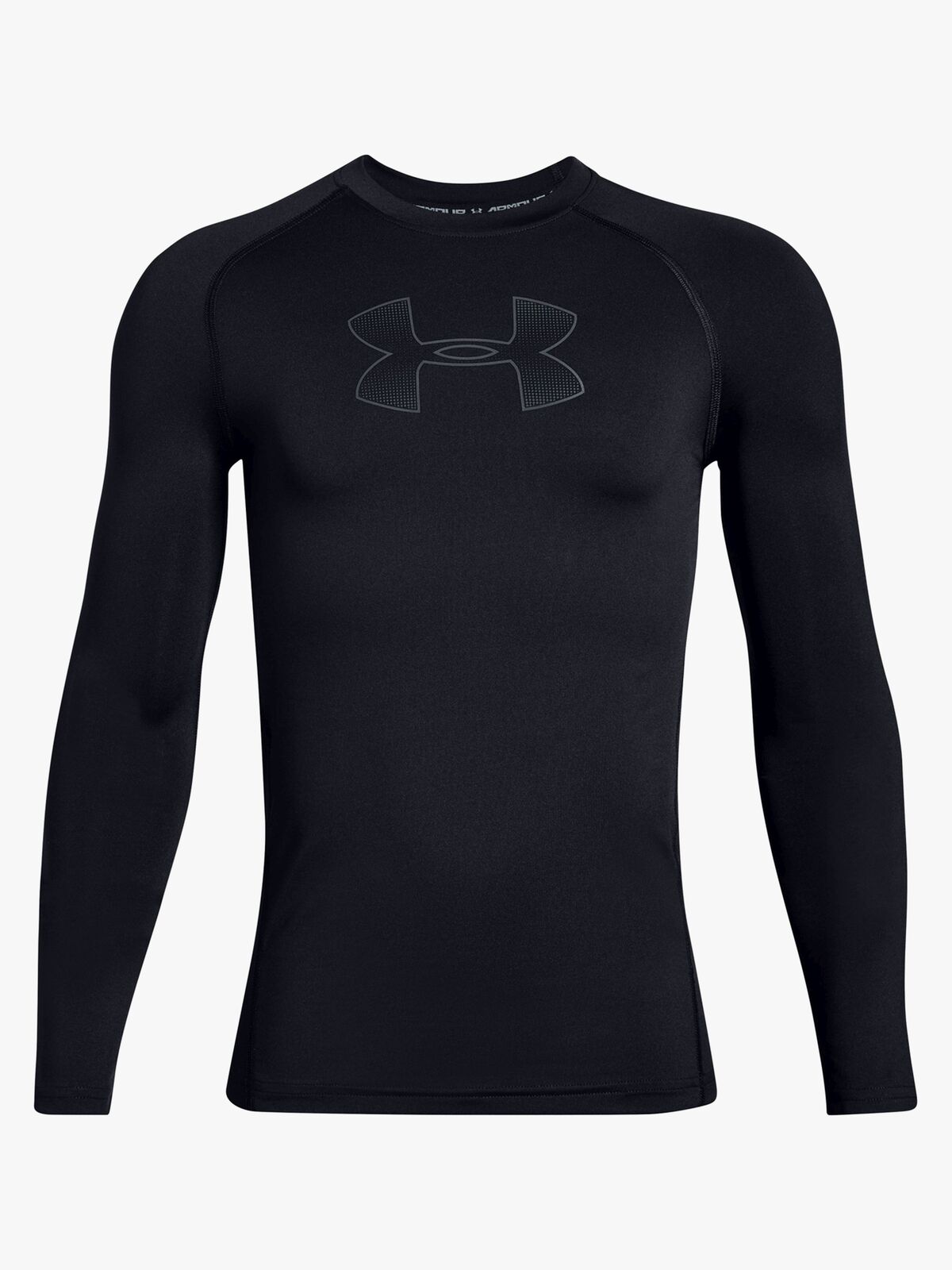 Under Armour HeatGear Long Sleeve Treningstrøye, Black