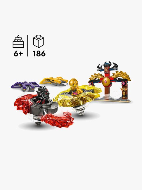 LEGO Ninjago 71826 Stridspakke med Spinjitzu-dragespinnere