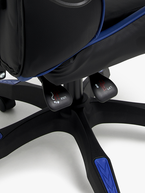 Victory Mission Gaming-stol, svart/blå