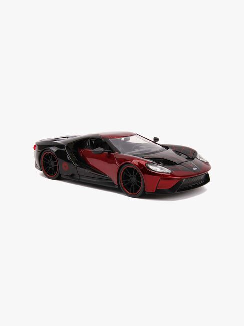 Jada Toys Spider-Man Bil med Figur Miles Morales 2017 Ford GT 1:2