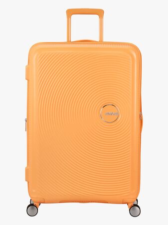 American Tourister Soundbox Spinner Koffert 97-110L, Papaya Pop