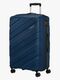 American Tourister Jetdriver Spinner Trillekoffert 100L, Navy Blue