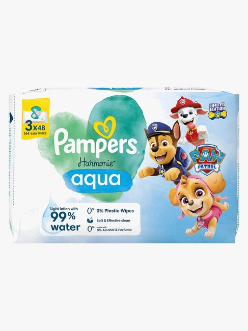 Pampers Harmonie Paw Patrol Våtservietter 3x48-Pack