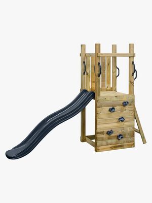 Swing King Irma Lekestativ med Grå Sklie