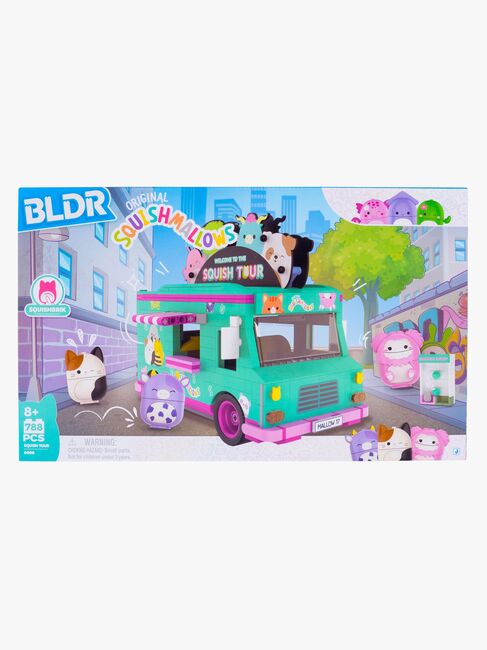 BLDR Squishmallows Byggesett Squish Tour Van