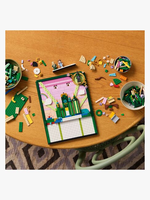 LEGO Wicked 75685 Emerald City-veggkunst
