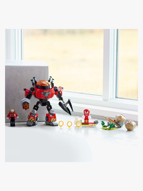 LEGO Sonic 77005 Knuckles mot Dr. Eggmans Egg Crusher-robot
