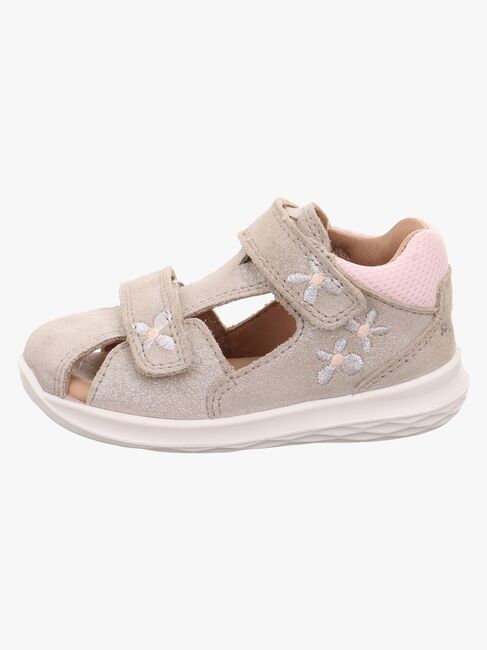 Superfit Bumblebee Sandaler, Beige/Pink
