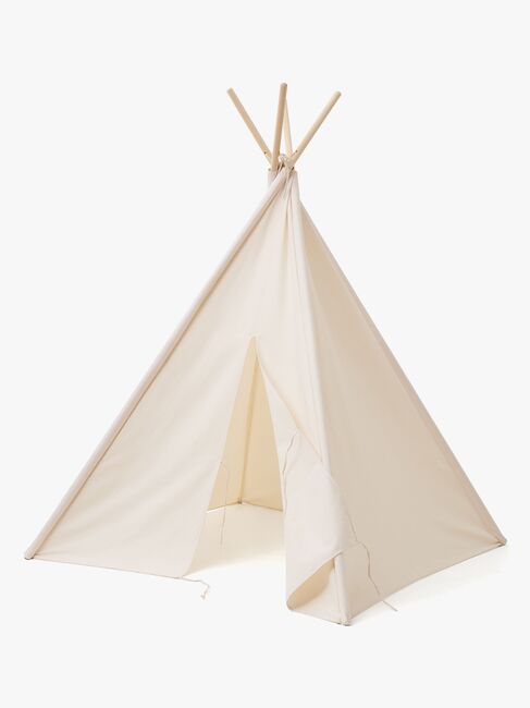Kids Concept Tipi-Telt, Naturhvit