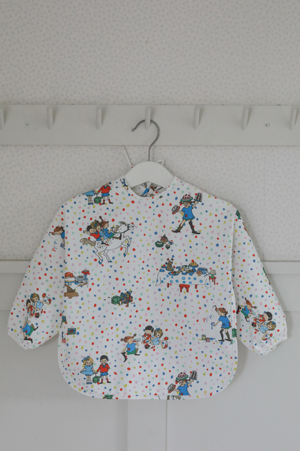 Pippi Langstrømpe Bursdag  Langermet Smekke