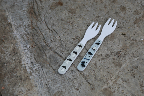 Mummitrollet Holmer & Skjær Skje & Gaffel