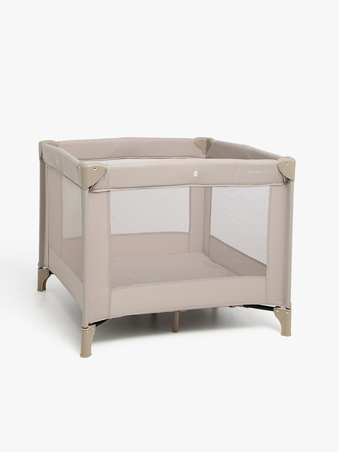 Beemoo SAFE Zone Lekegrind 90x90 cm, Beige