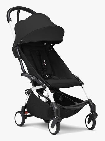 Stokke YOYO 3 Sportsvogn 6+, Black/White