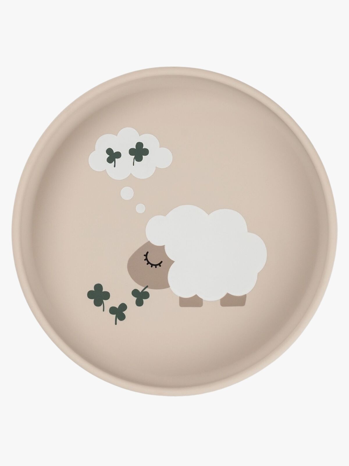 Done By Deer Tiny Farm Tallerken Stick & Stay, Sand