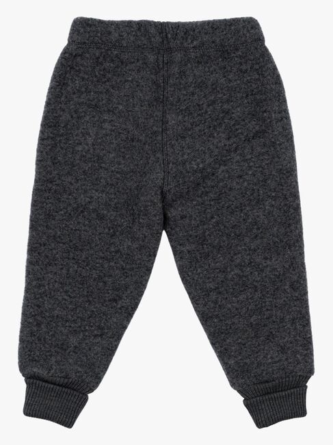 Mikk-Line Fleecebukser Baby Merinoull, Anthracite Melange