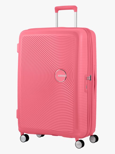 American Tourister Soundbox Spinner Koffert 97L, Sun Kissed Coral