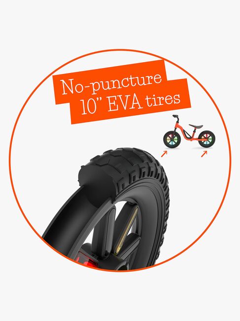 Chillafish Charlie GLOW Balansesykkel, Oransje