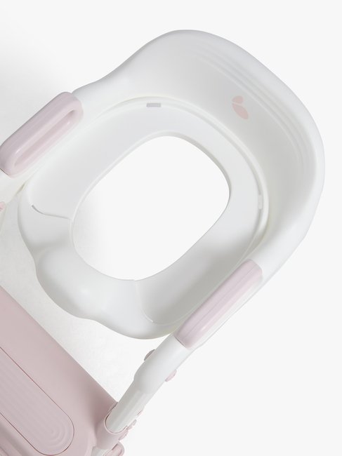 Beemoo CARE Assist Toalettsete med Stige, Pink