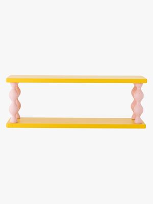 Bloomingville Bibiola Vegghylle, Gul