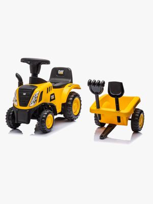 Caterpillar Gåbil med Tilhenger, Gul