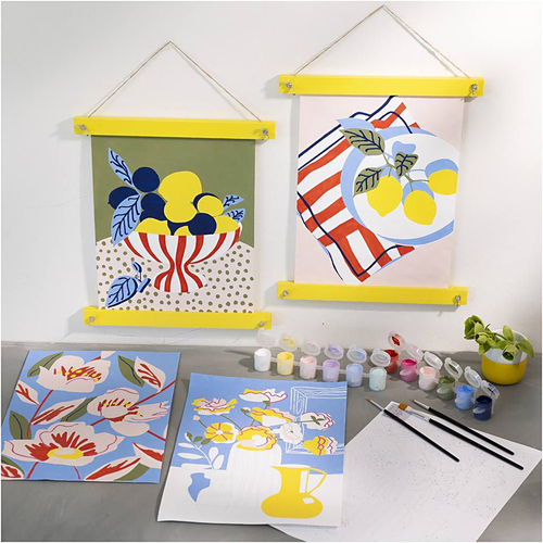 Creativ Company Fargeleggingssett DIY-fargelegging laget av akryl