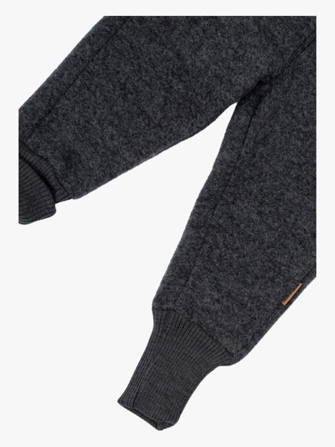 Mikk-Line Fleecebukser Baby Merinoull, Anthracite Melange