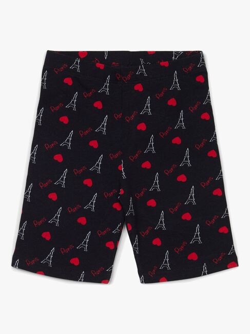 Luca & Lola Agnese Sykkelbukse 2-Pack, Black/Red