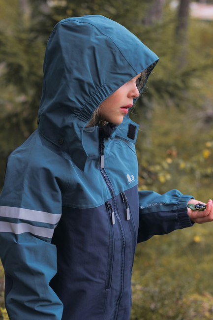 Lindberg Lingbo Skalljakke, Turquoise/Navy