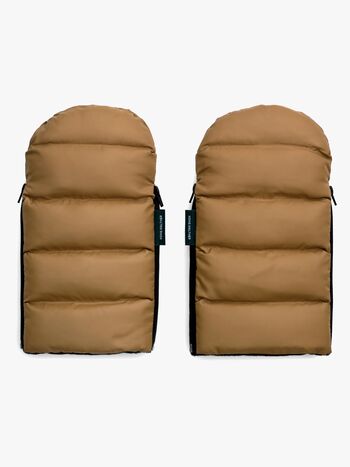 KONG.WALTHER Østerbro Puffer Barnevognvotter, Creme