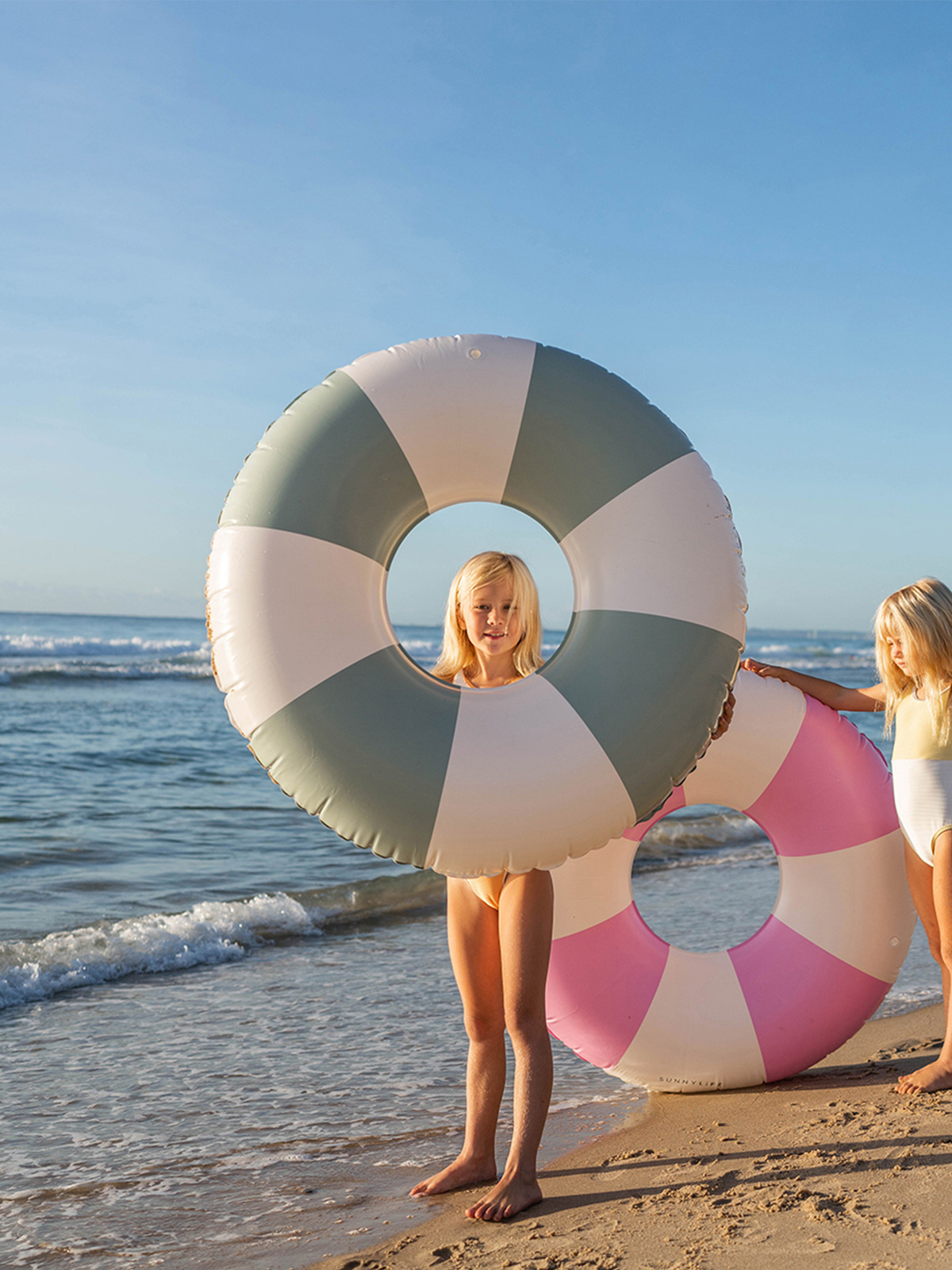 SUNNYLiFE Badering, The Vacay Olive Stripe