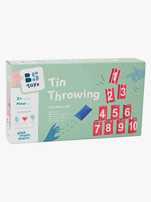 BS Toys Tin Toss Spill, Red