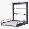 Roba Veggstellebord & Stellematte, Anthracite Lacquered/Silver Grey
