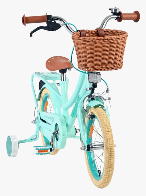Volare Excellent Sykkel med Kurv 14 Tommer, Grønn