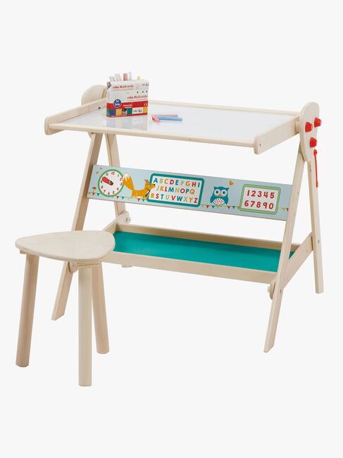 Roba Easel 3-in-1 Krittavle med Hylle & Krakk