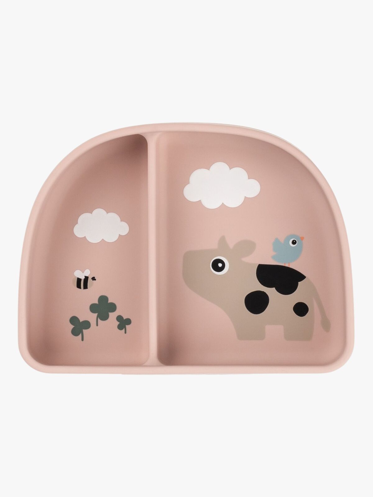 Done By Deer Tiny Farm Delt Tallerken Stick & Stay, Powder