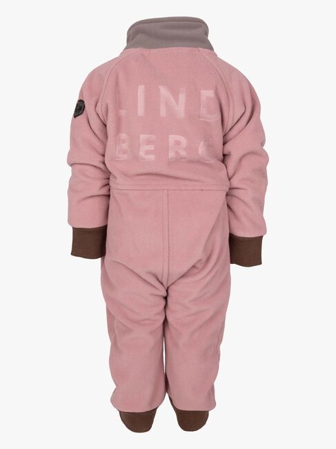 Lindberg Stormy Vindfleecedress, Grå/Blush