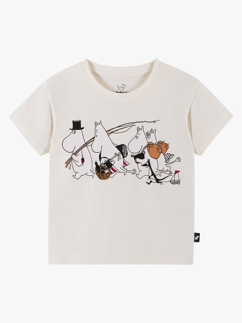 Reima Moomin Gosa T-skjorte, Off White