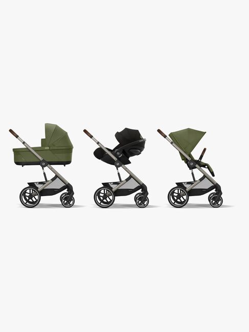Cybex BALIOS S Lux Sportsvogn, Taupe/Moss Green