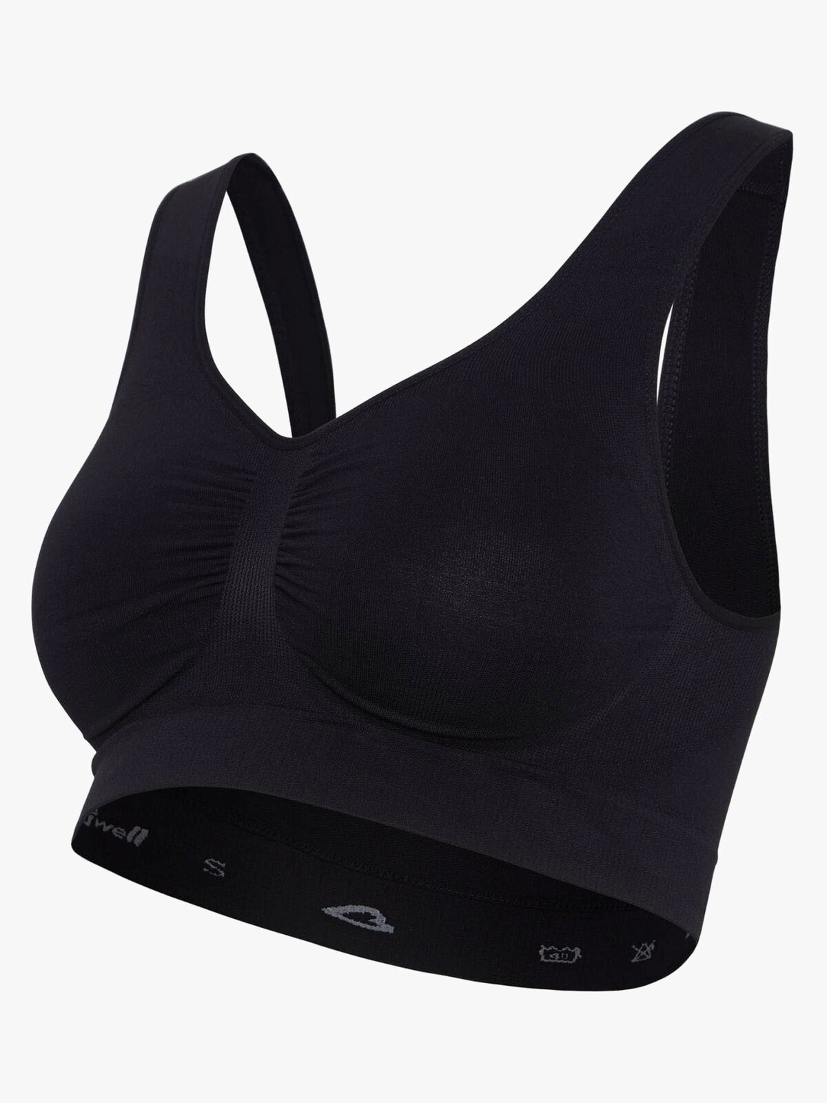 Carriwell Gravid-BH Uten Sømmer, Svart